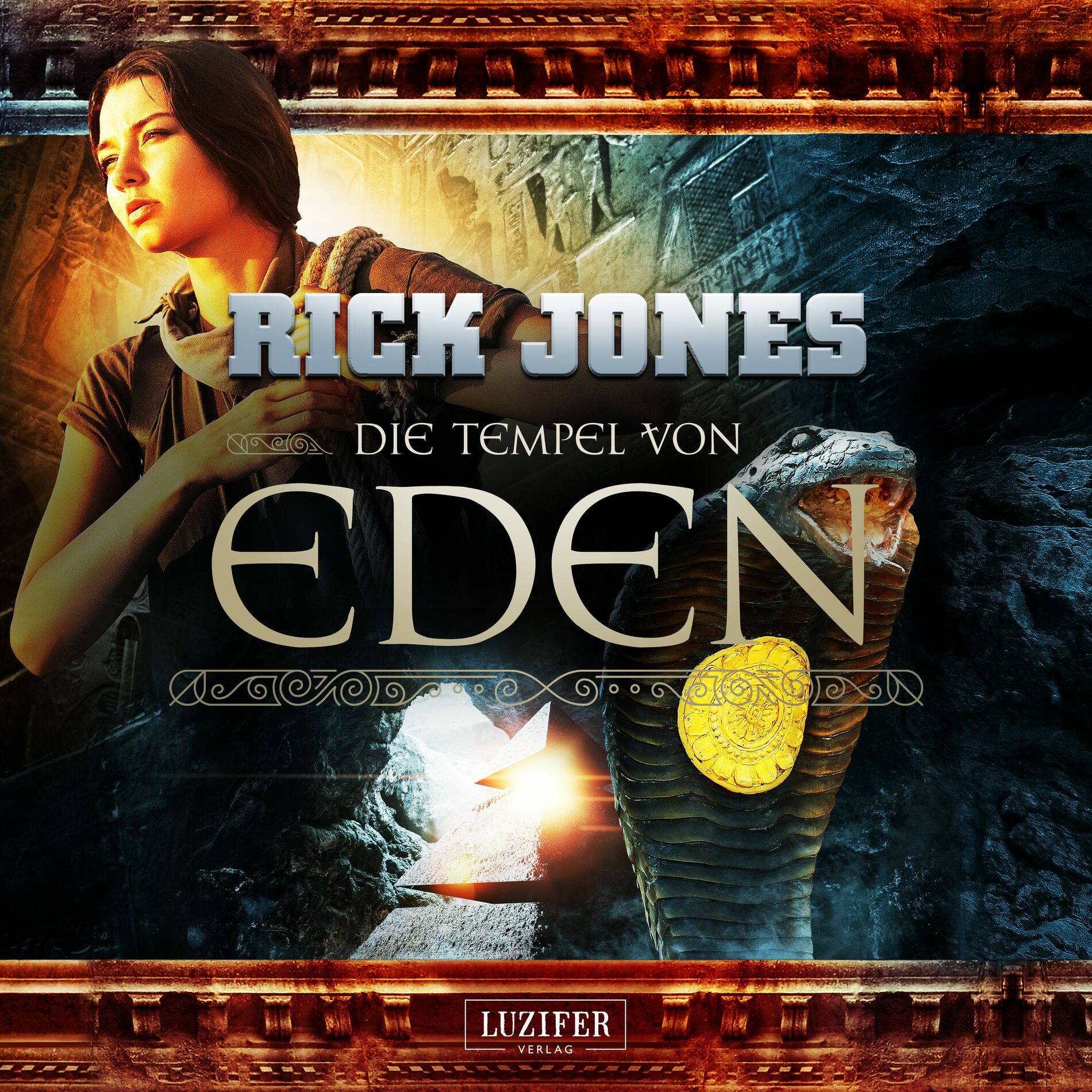 Album cover of DIE TEMPEL VON EDEN (Eden 2) (Thriller, Abenteuer)