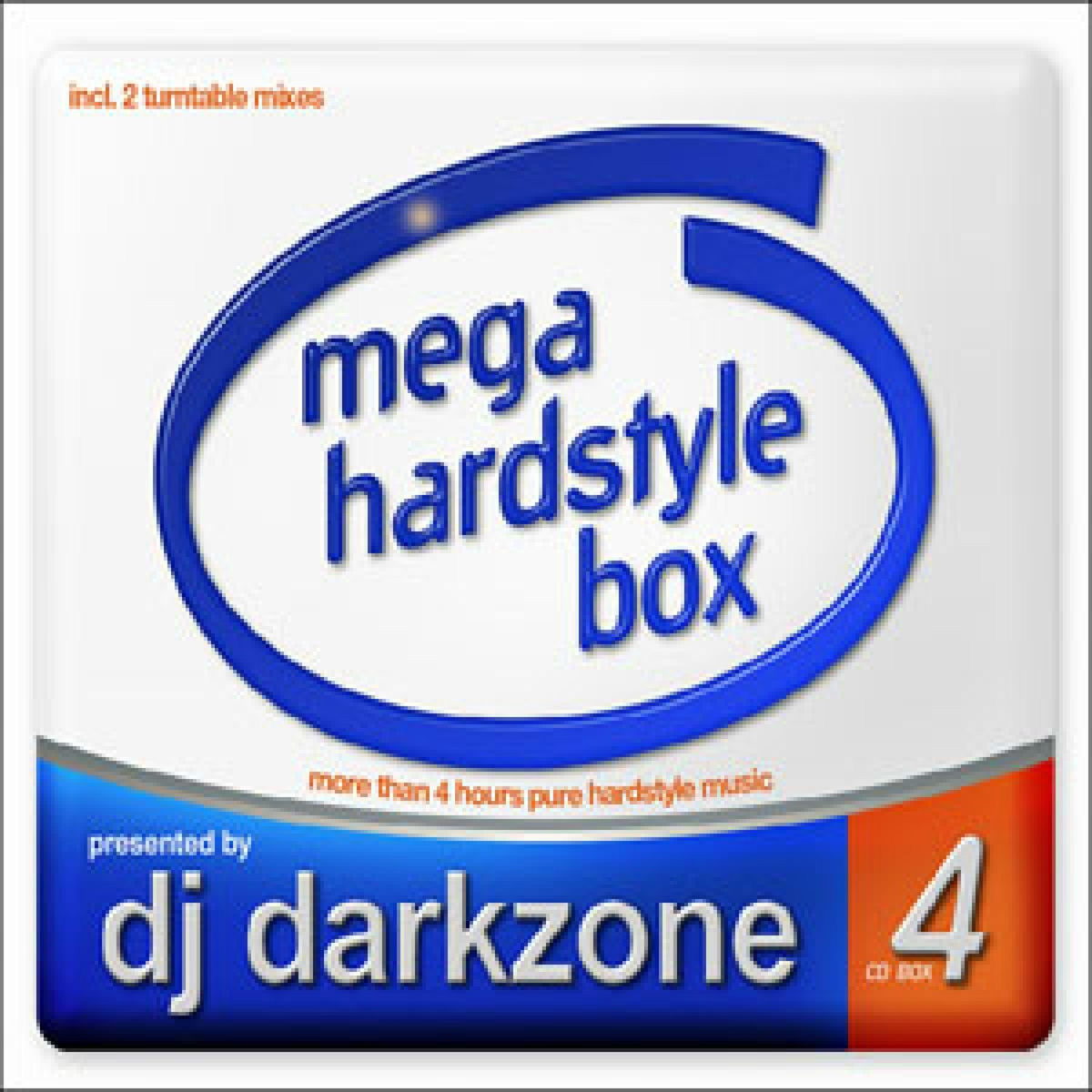 Album cover of Mega Hardstyle Box Presented by DJ Darkzone