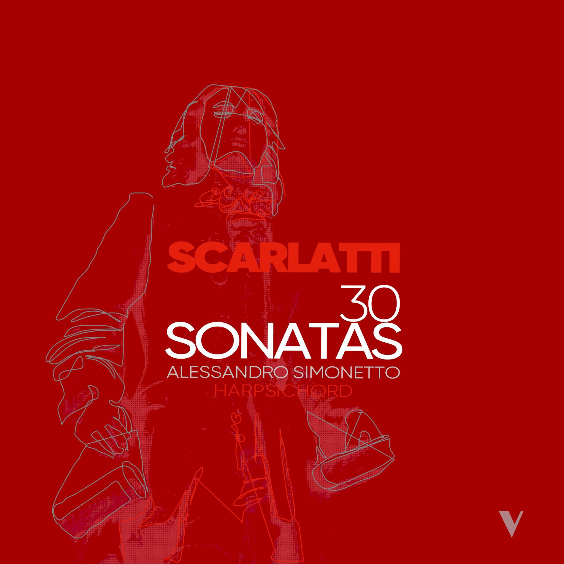 Album cover of Scarlatti: 30 Keyboard Sonatas