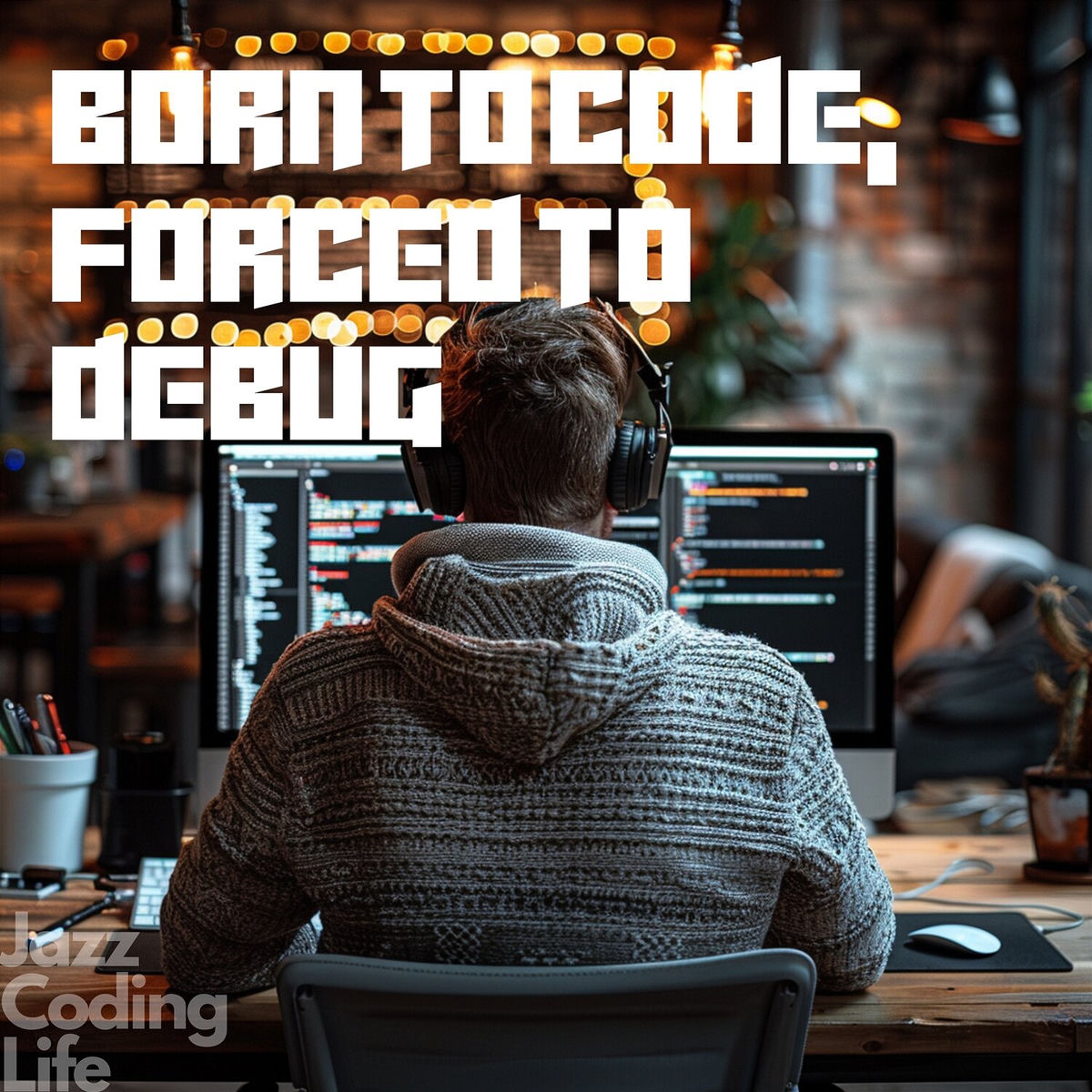 Album cover of Born to Code, Forced to Debug