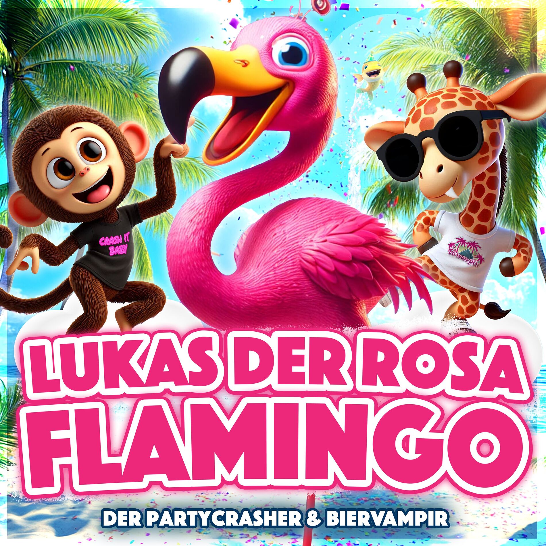Album cover of Lukas der rosa Flamingo