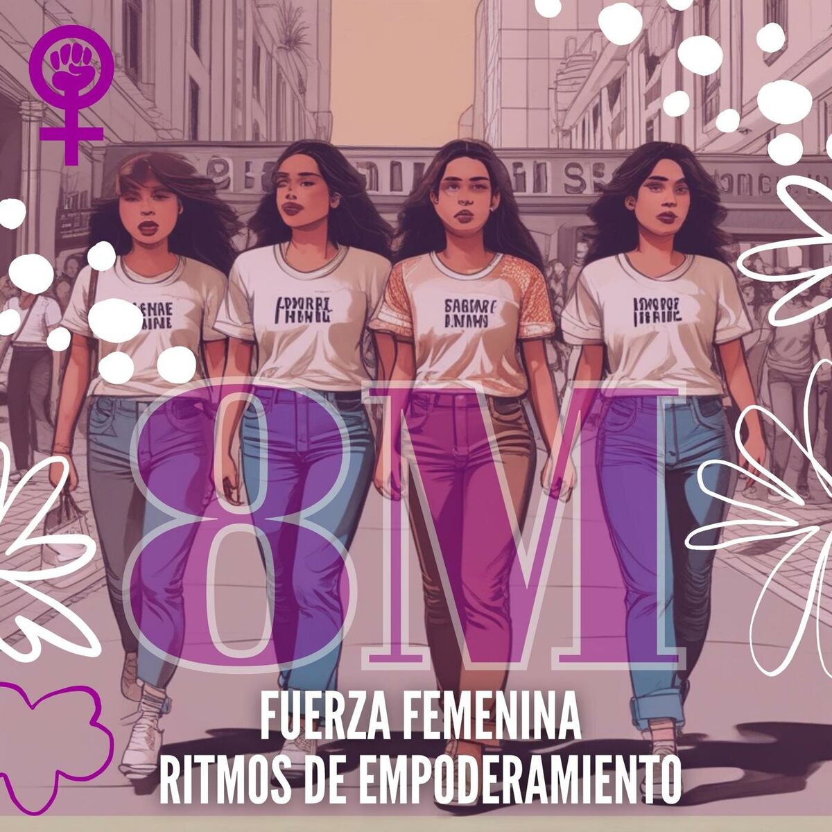 Album cover of 8M Fuerza Femenina: Ritmos de Empoderamiento
