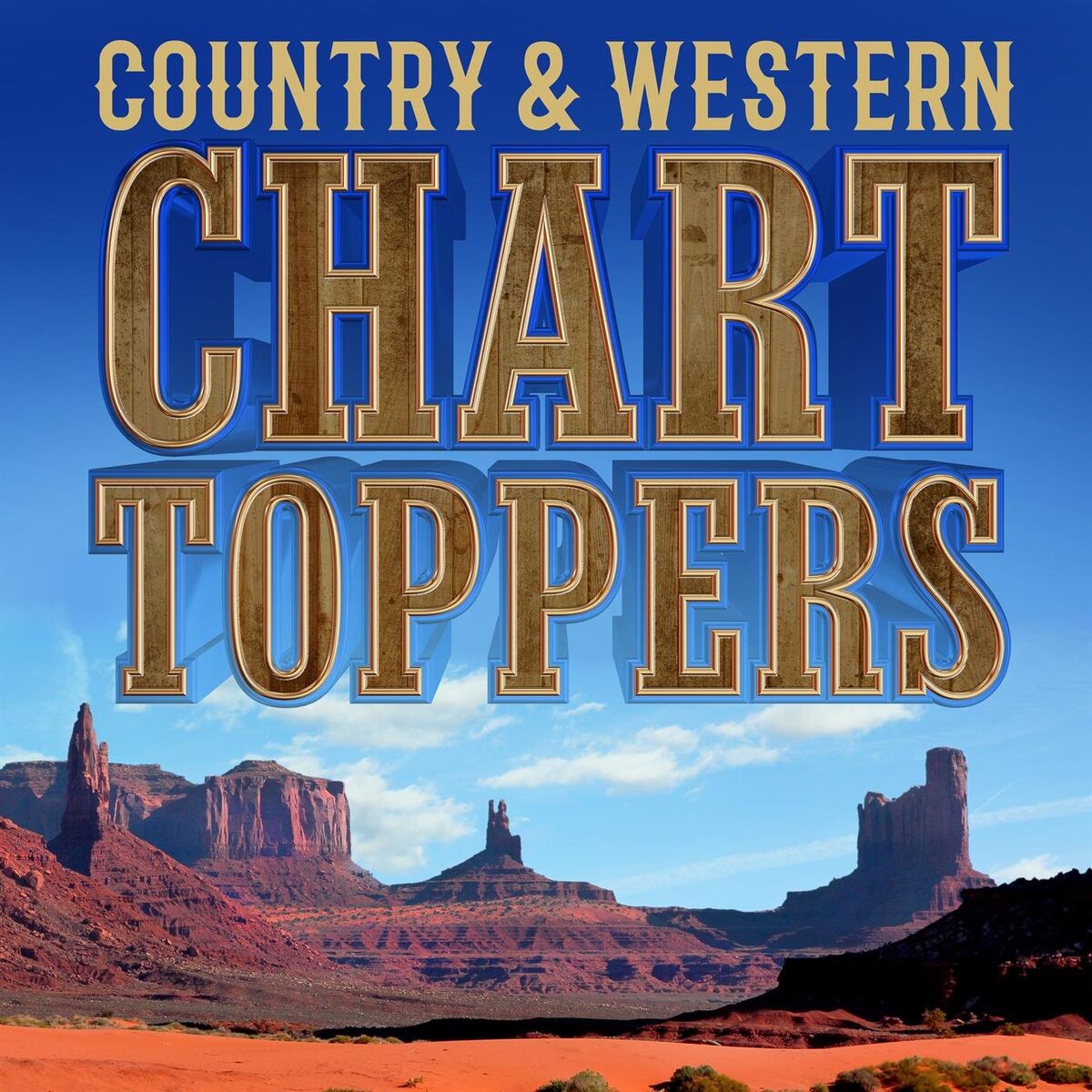 Album cover of Country & Western Chart Toppers