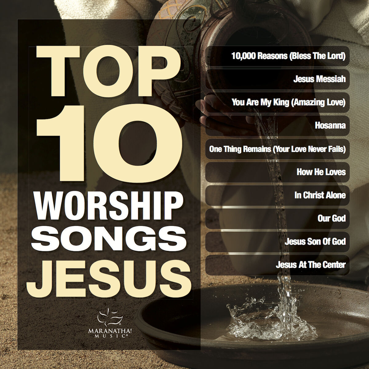 Album cover of Top 10 Worship Songs - Jesus