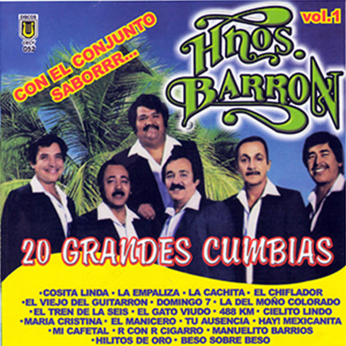 Album cover of 20 Grandes Cumbias, vol. 1