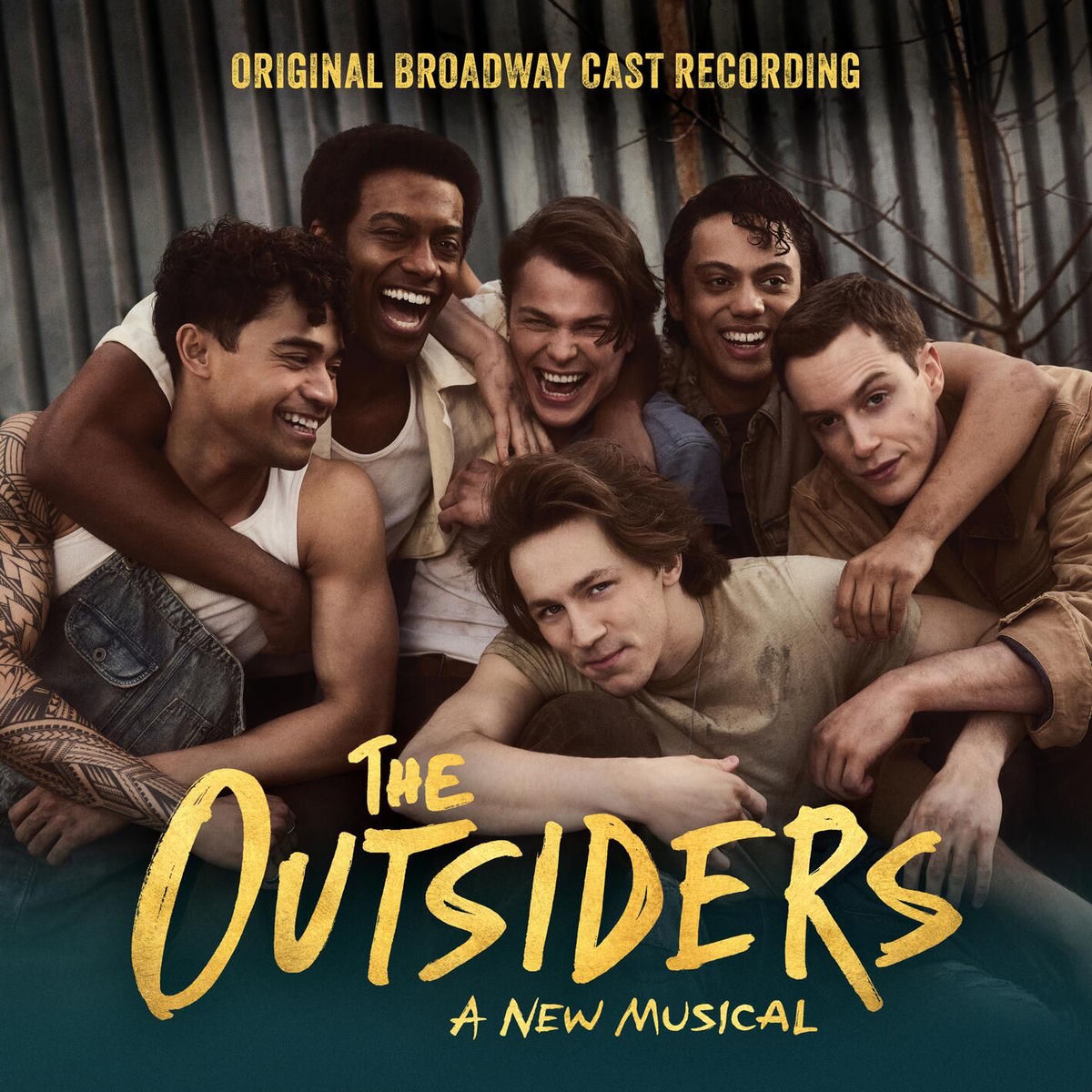 Album cover of The Outsiders - A New Musical (Original Broadway Cast Recording)