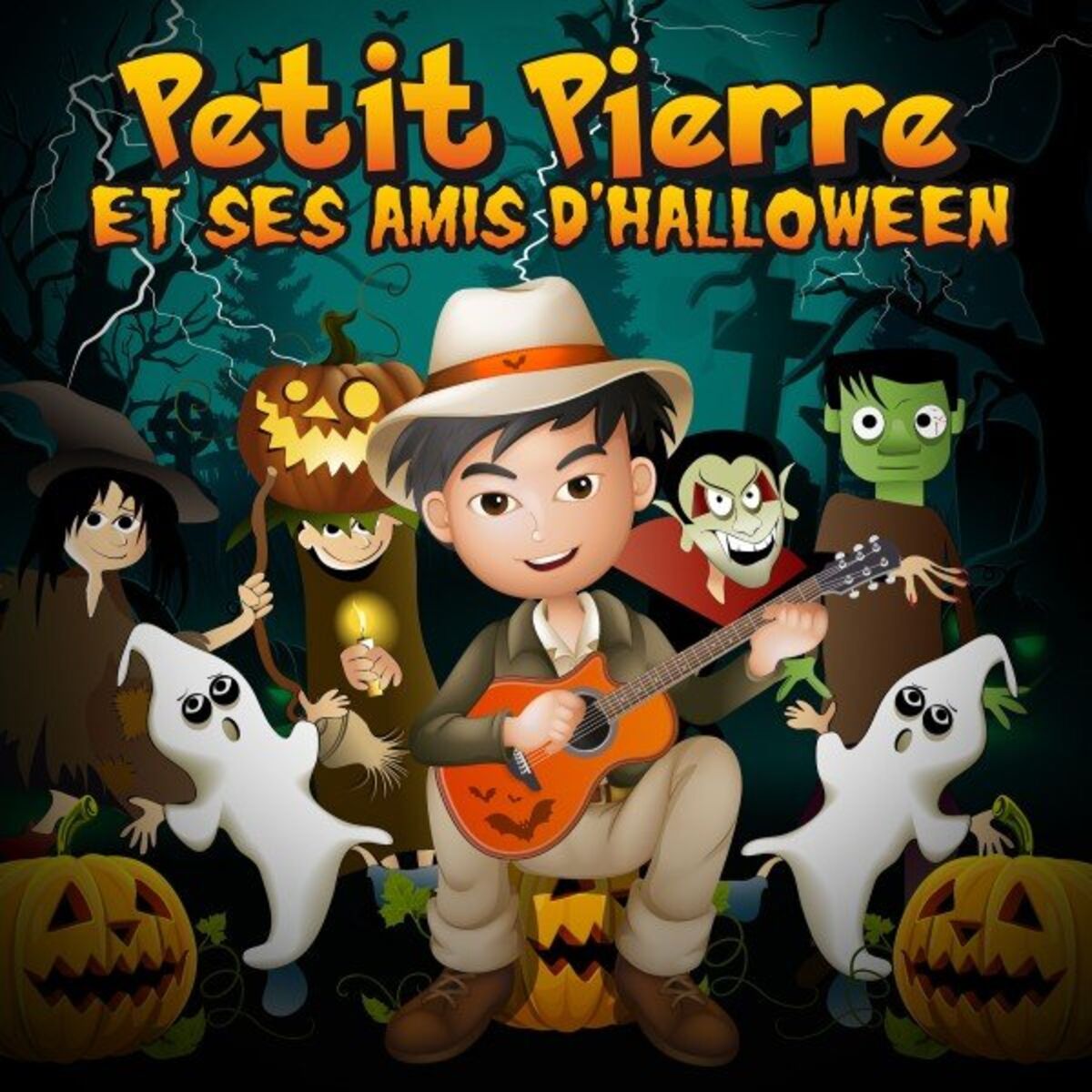 Album cover of Petit pierre et ses amis d'halloween