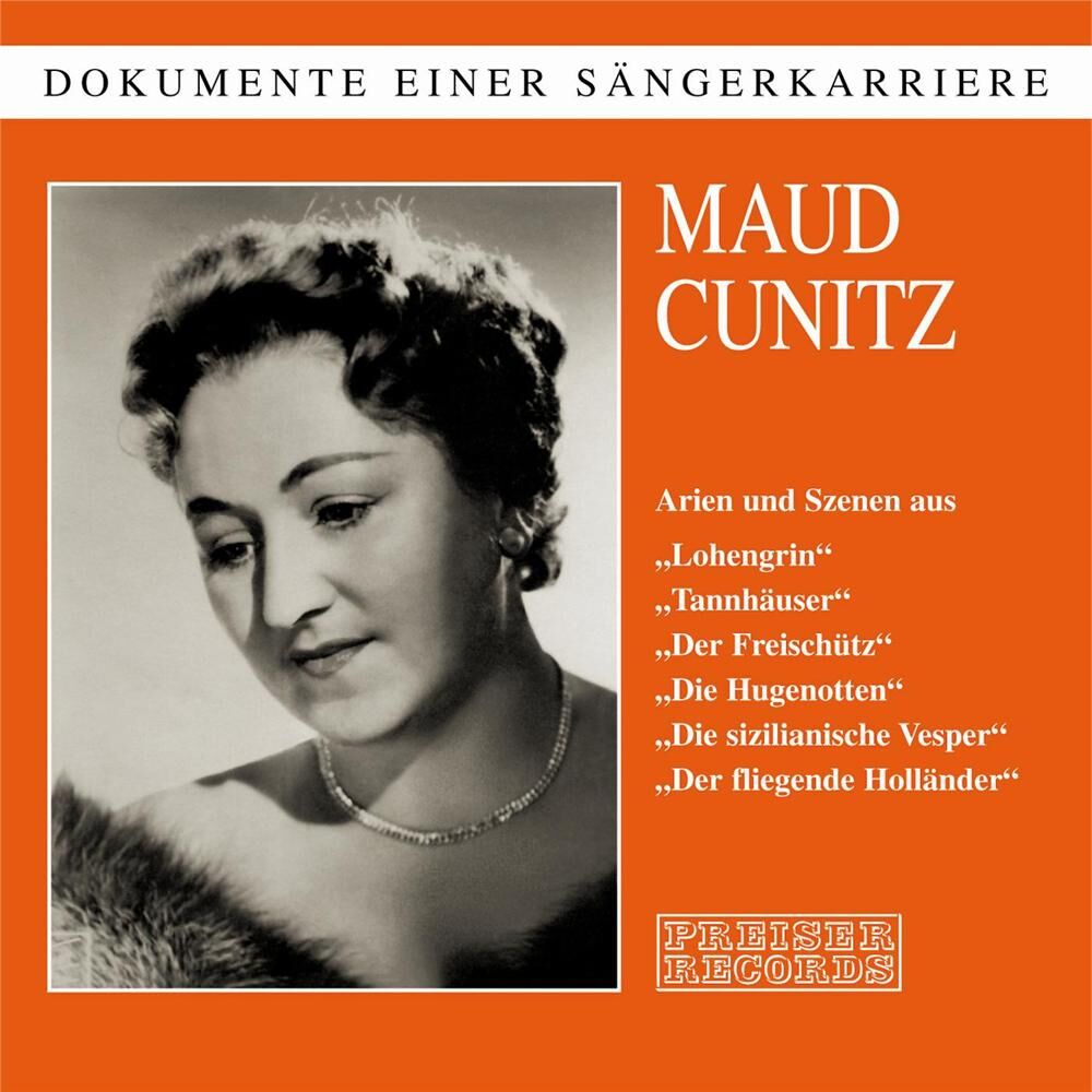 Picture of Dokumente einer Sängerkarriere - Maud Cunitz