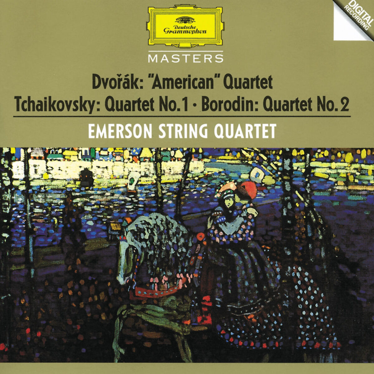 Album cover of Dvorák / Tchaikovsky / Borodin: String Quartets
