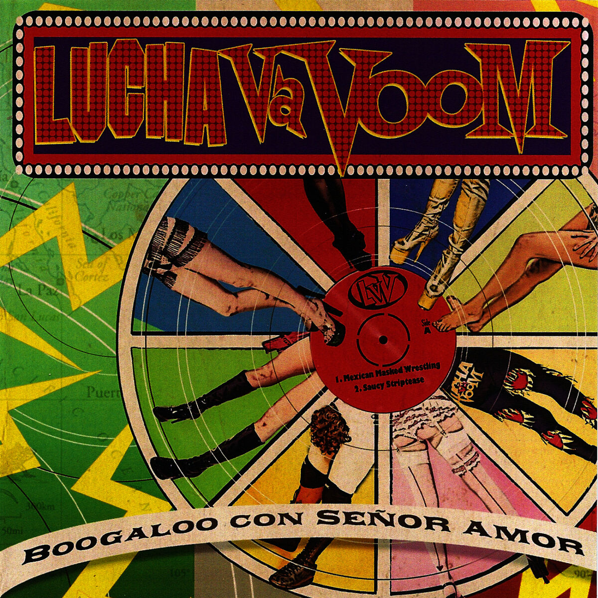 Album cover of Lucha VaVoom - Boogaloo Con Señor Amor