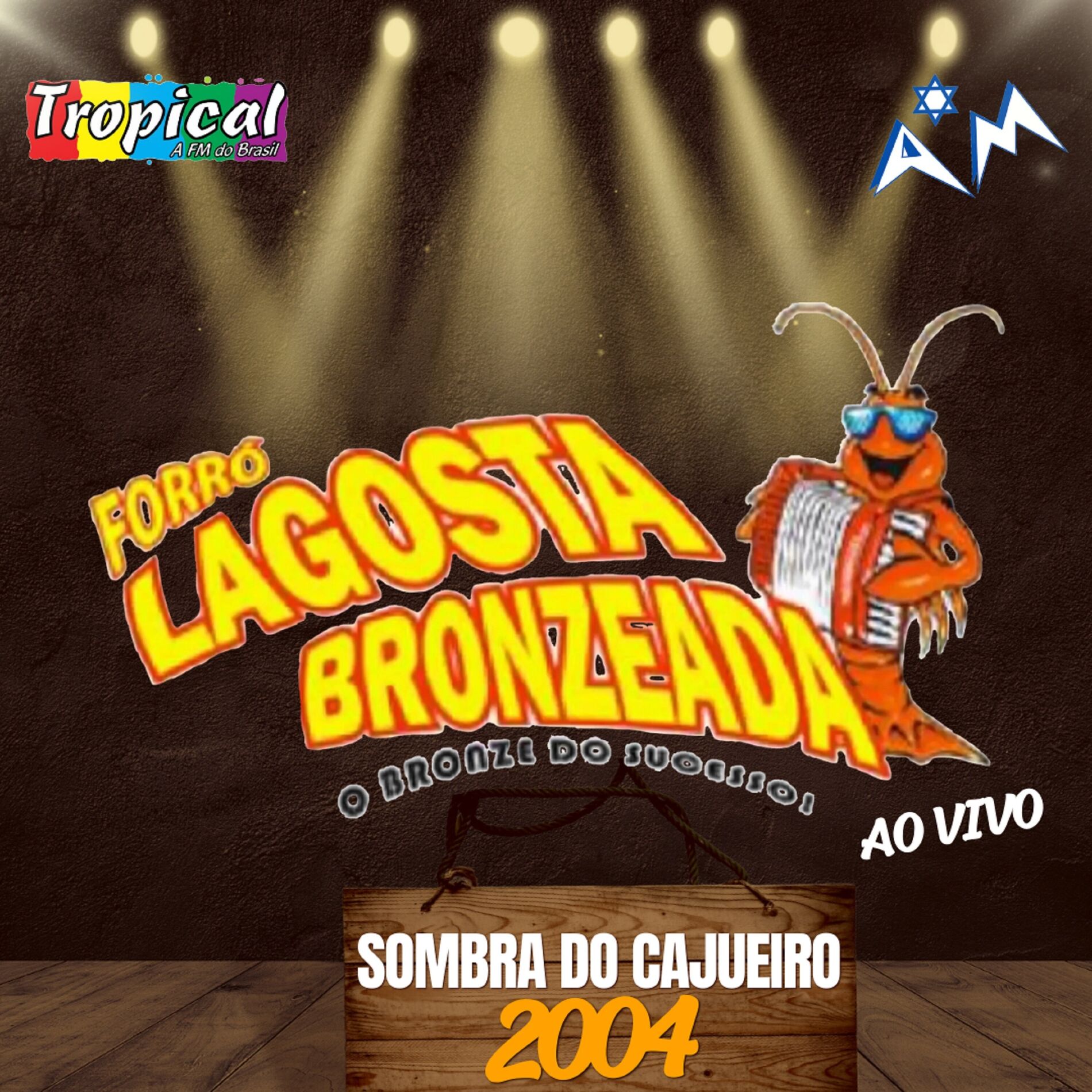Album cover of Sombra do Cajueiro - 2004 (Ao Vivo)