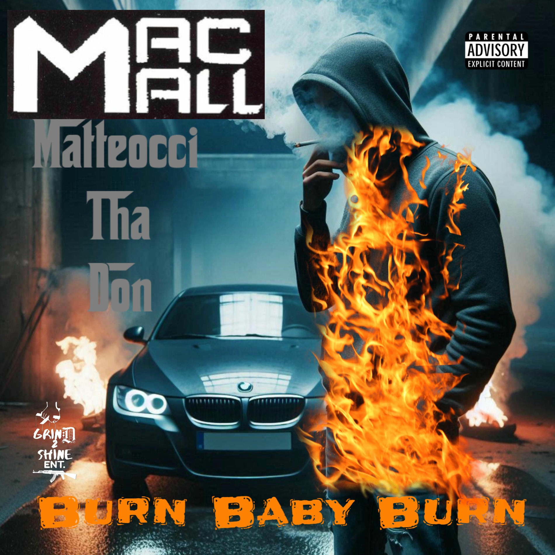 Album cover of Burn Baby Burn (feat. Mac Mall)