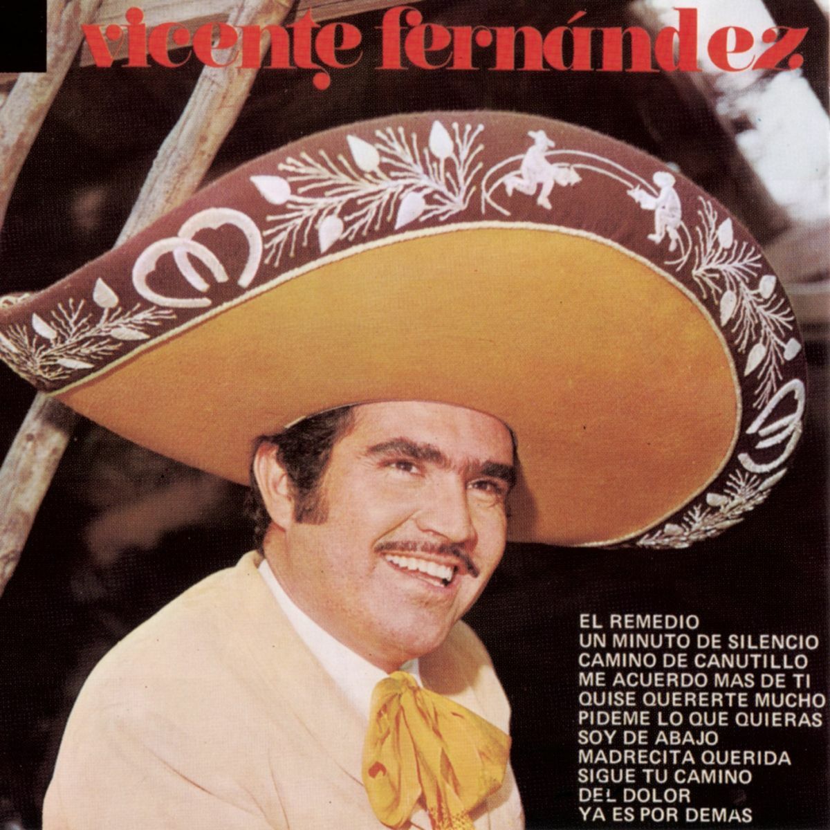 Album cover of Vicente Fernandez