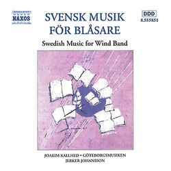 Cover of Swedish Music for Wind Band