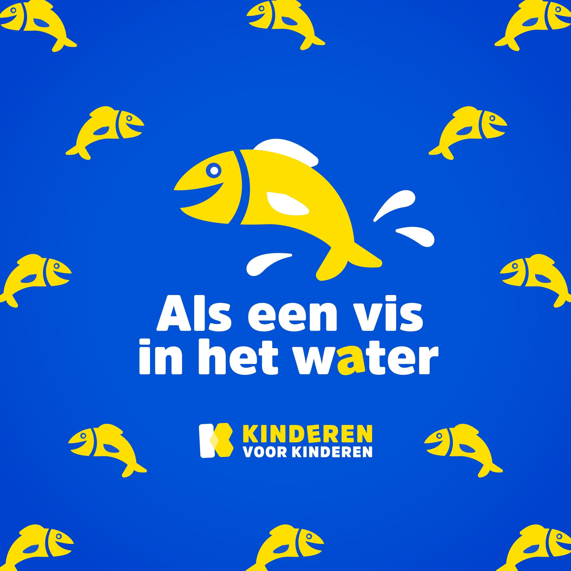 Album cover of Als een vis in het water