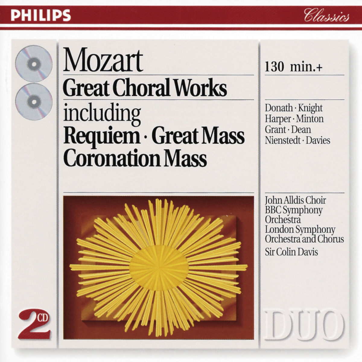 Album cover of Mozart: Great Choral Works