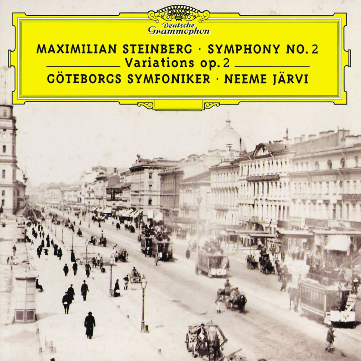 Album cover of Steinberg: Symphony No.2; Variations Op.2