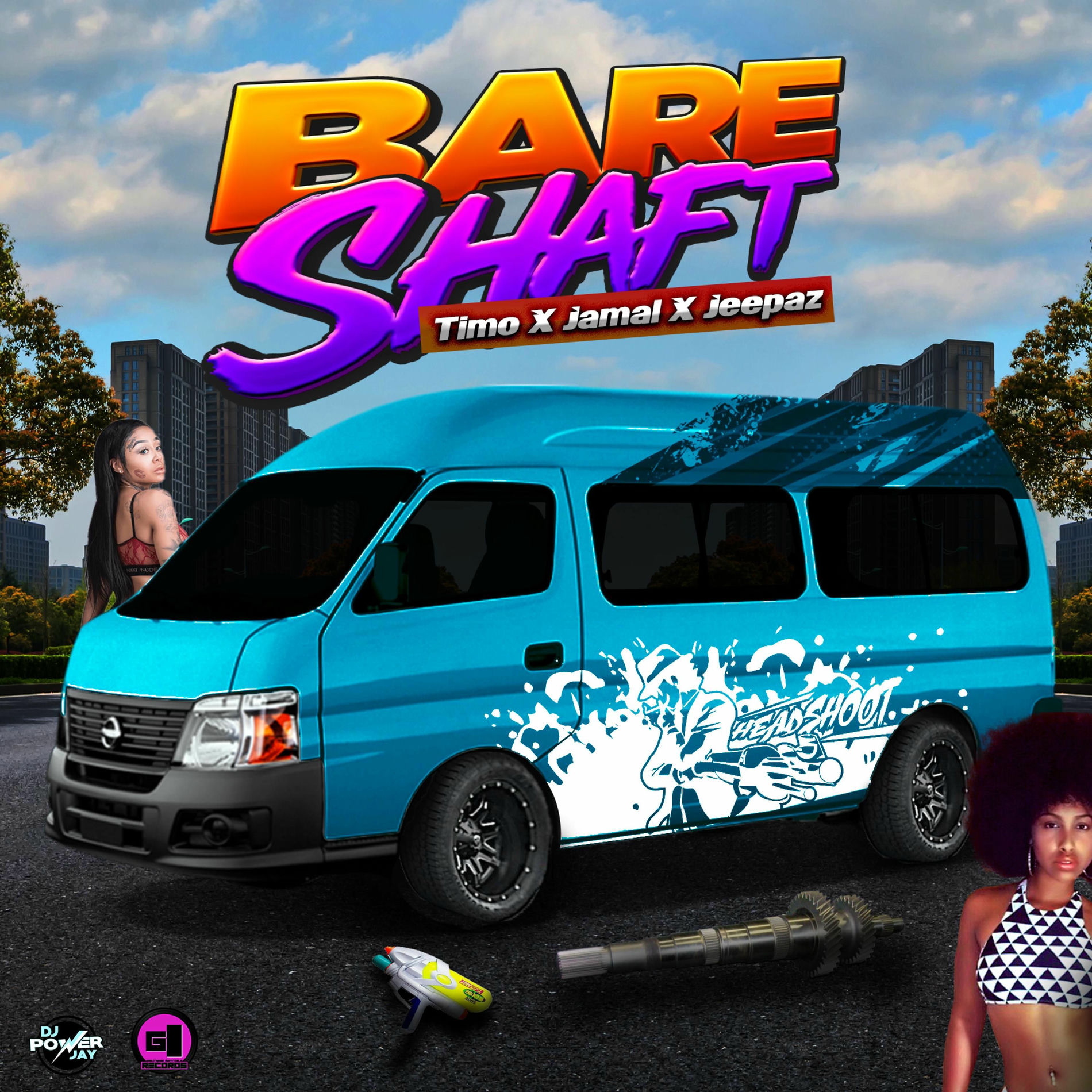 Album cover of Bare Shaft (feat. Timo, Jamal & Jeepaz)