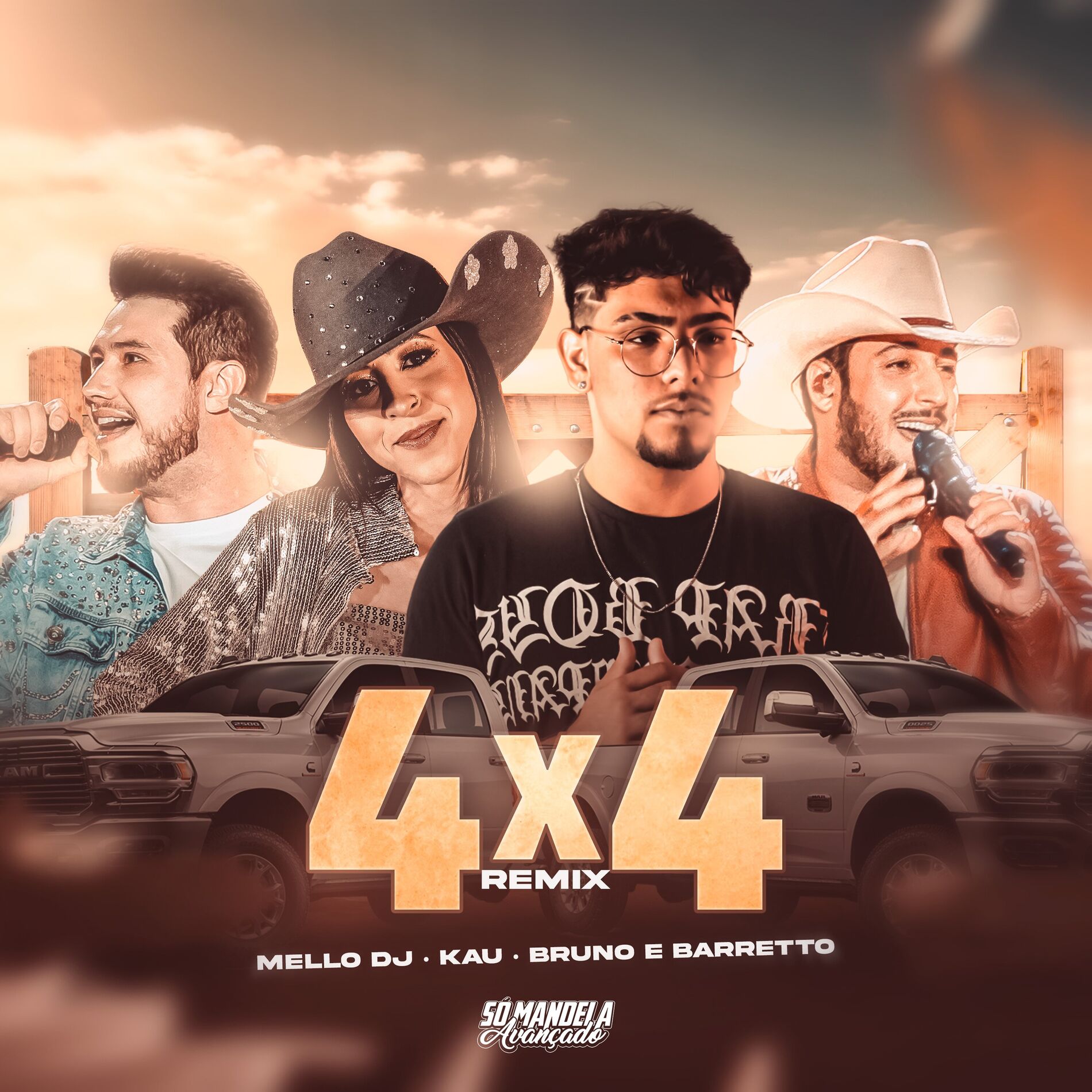 Album cover of 4X4 (Remix)