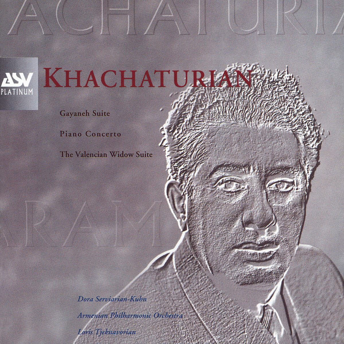 Album cover of Khachaturian: Gayaneh Suite; Piano Concerto; The Valencian Widow Suite