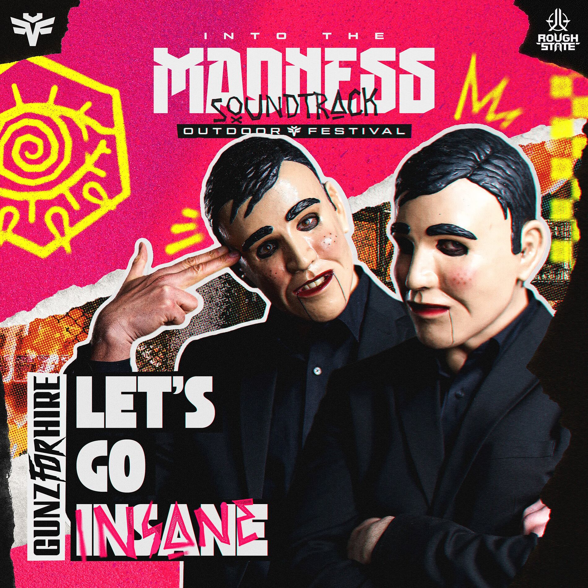 Album cover of Let's Go Insane (Into The Madness 2023 OST)