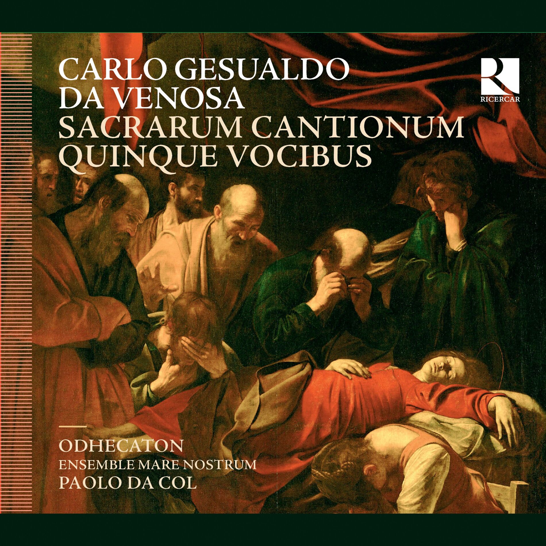 Album cover of Gesualdo da Venosa: Sacrarum cantionum quinque vocibus