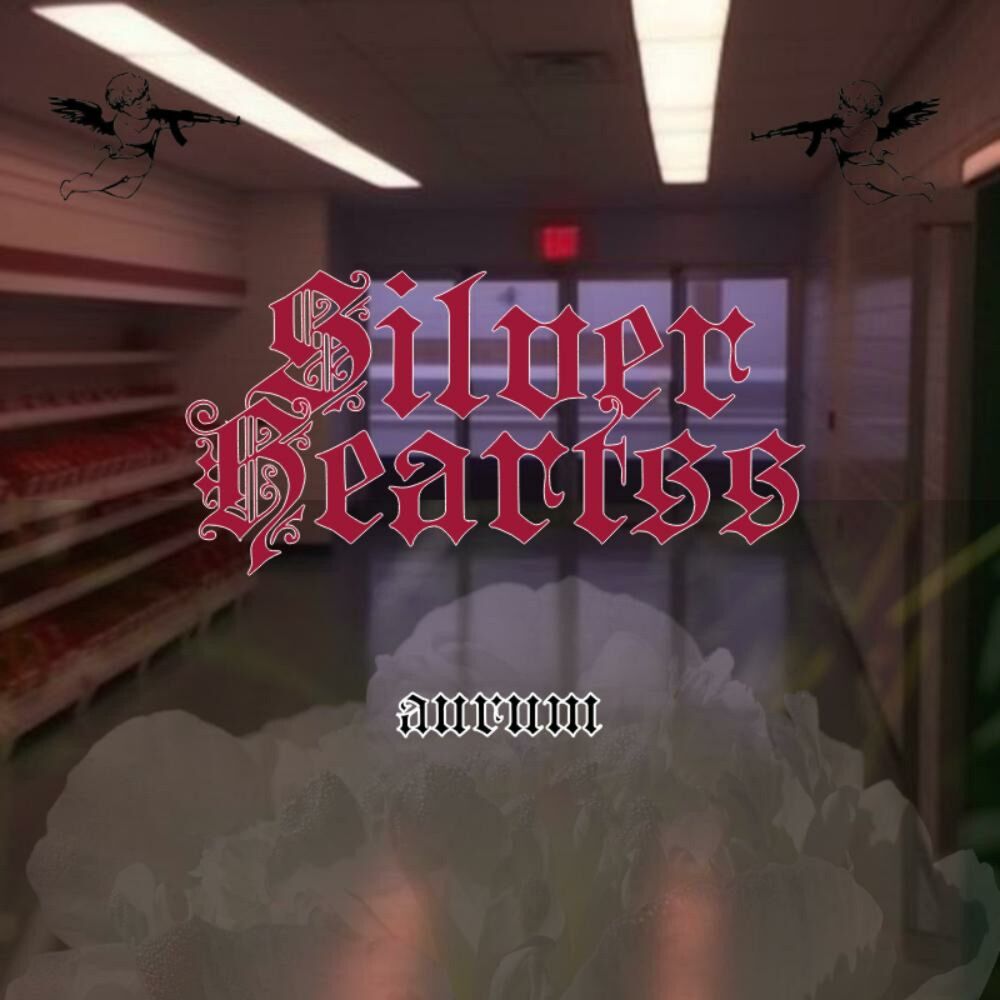 Picture of silver heartss