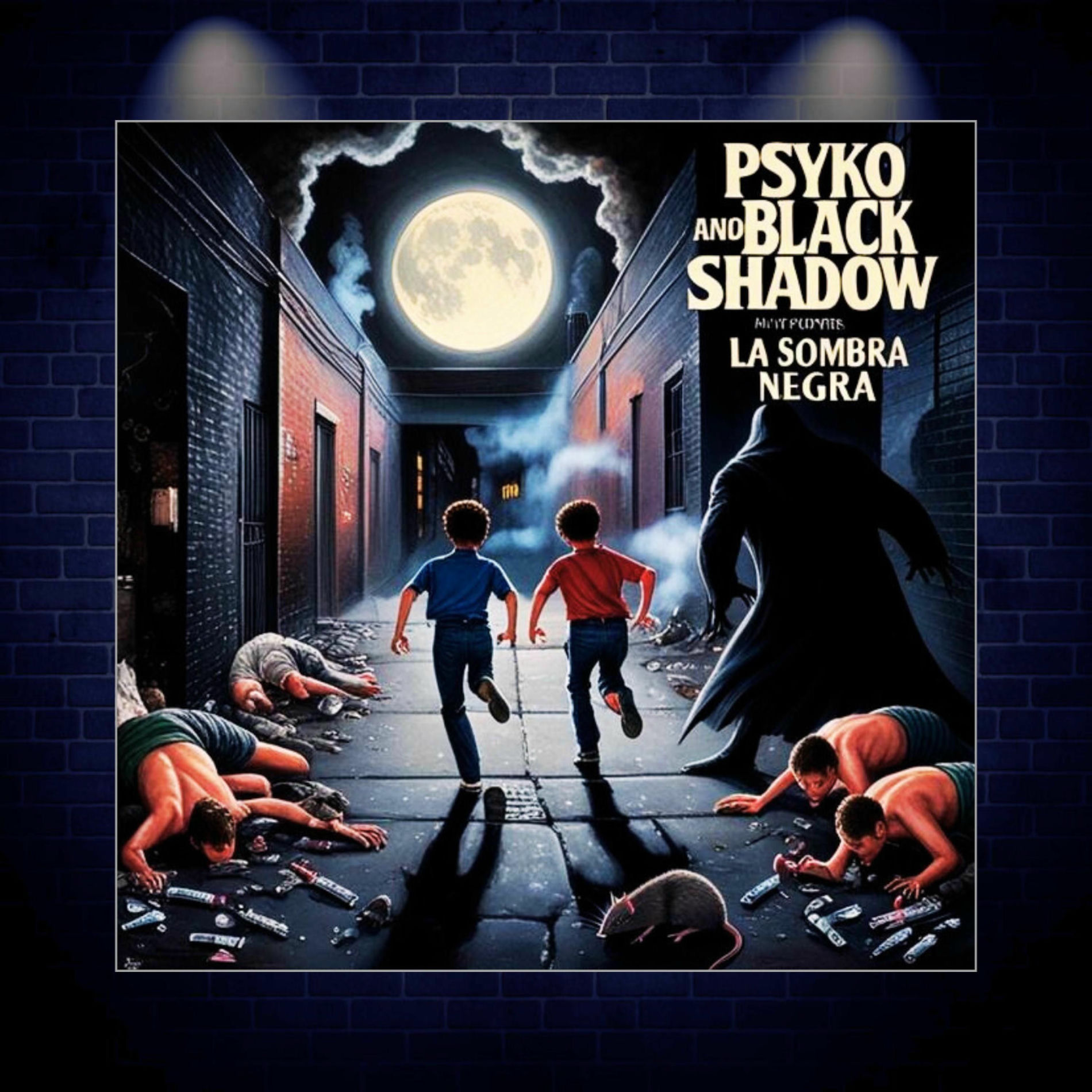 Album cover of Psyko - La sombra negra (feat. Black Shadow)
