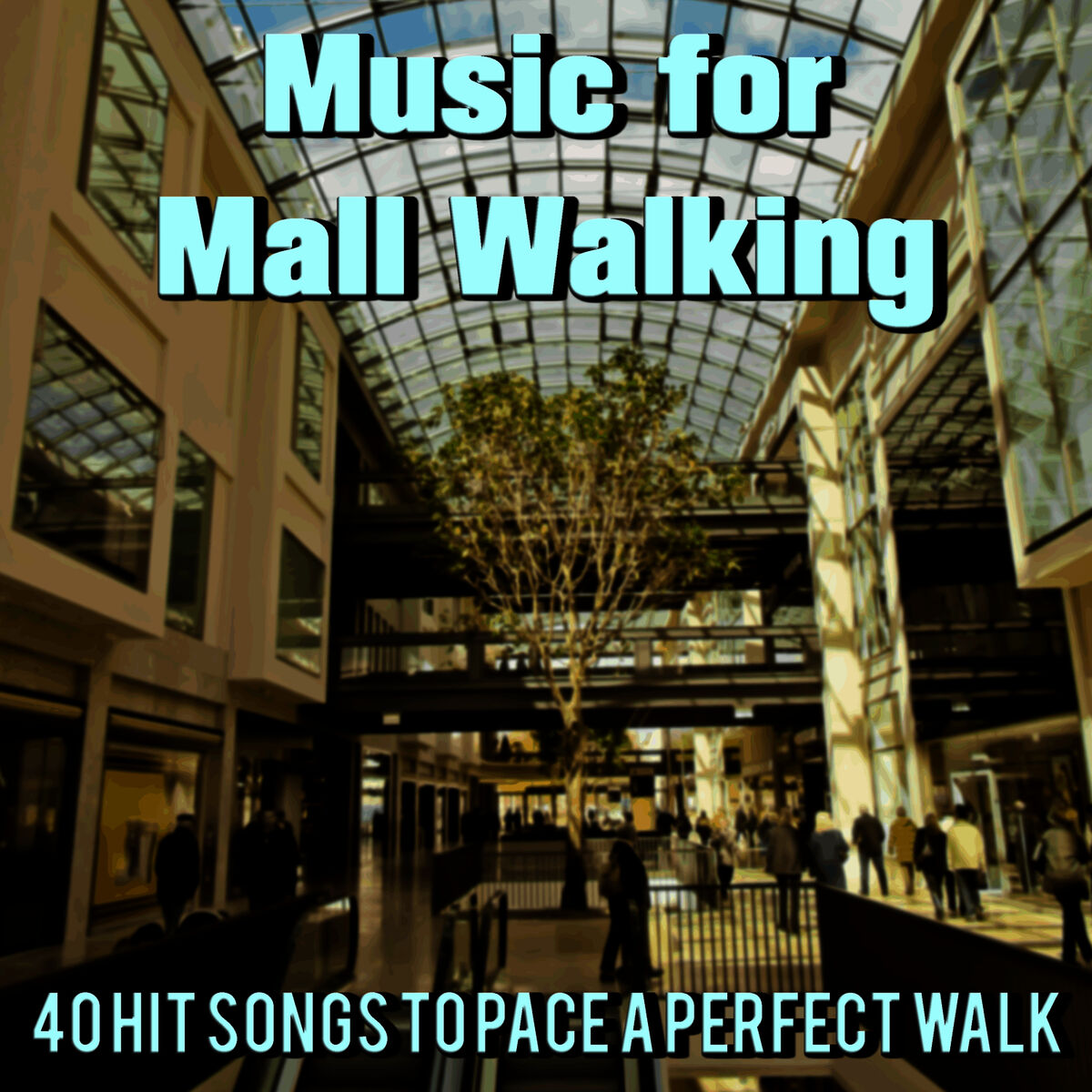 Album cover of Music for Mall Walking: 40 Hit Songs to Pace a Perfect Walk