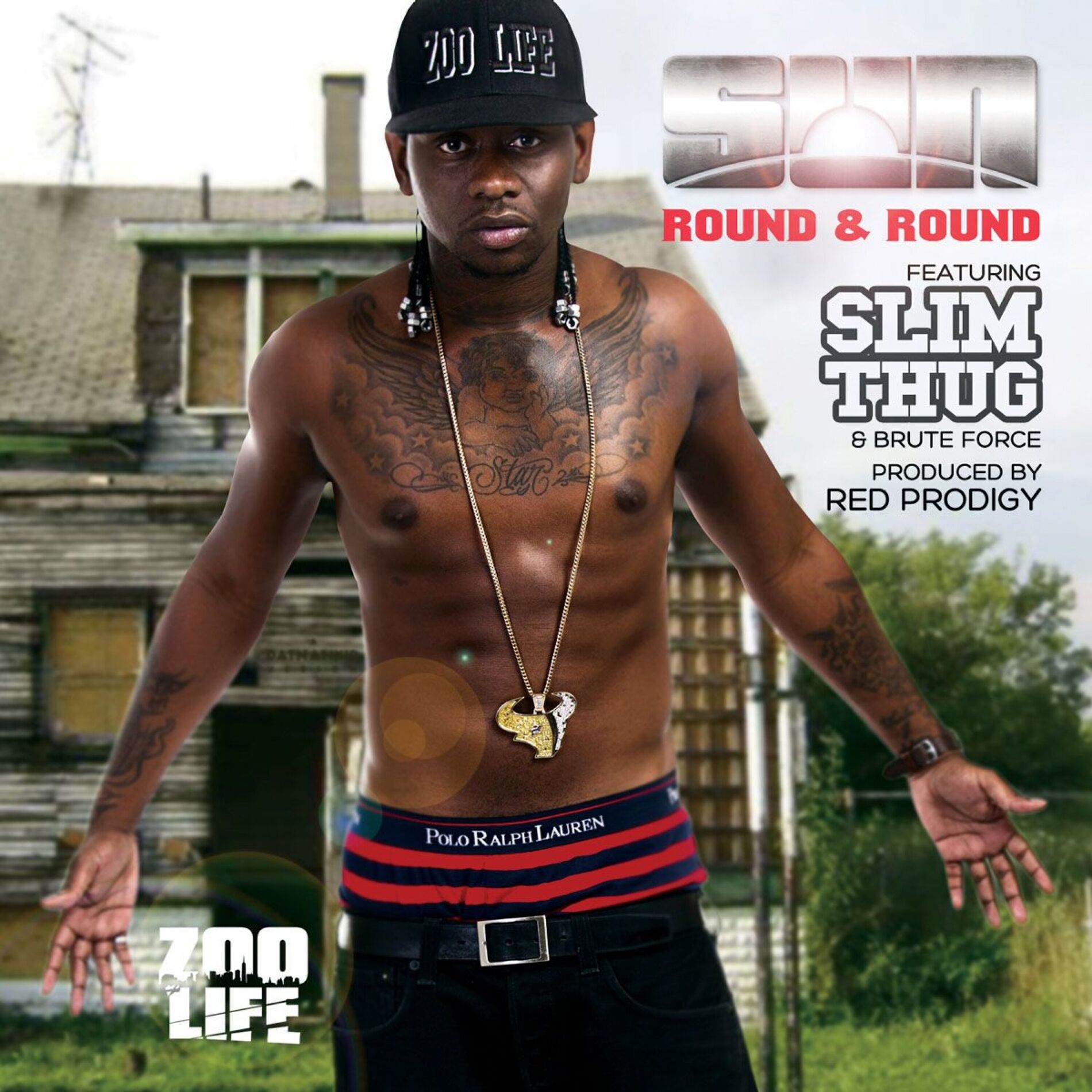 Album cover of Round And Round (feat. Slim Thug & Brute Force)
