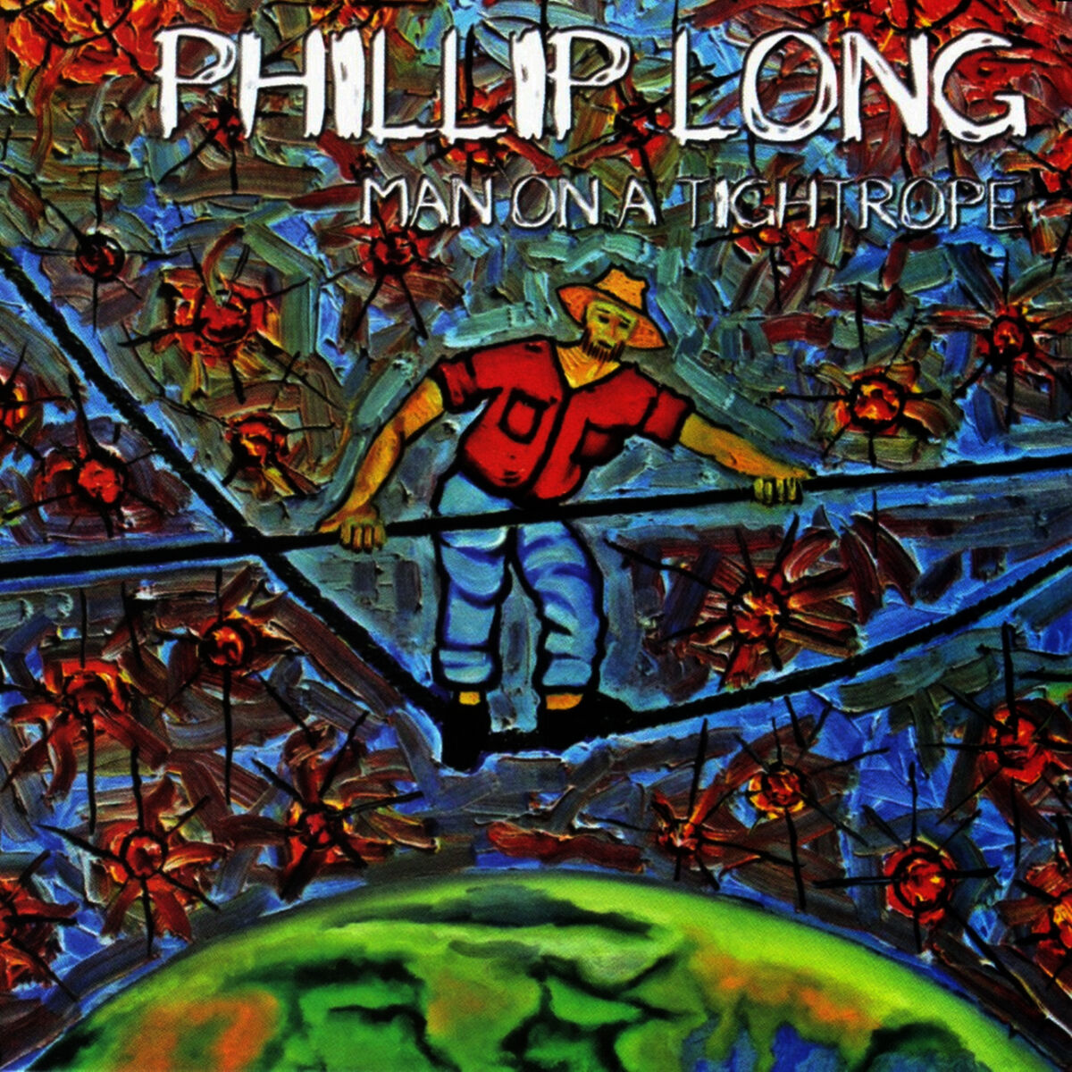 Album cover of Man on a tightrope