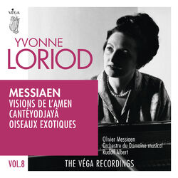 Cover of Messiaen: Visions de l'Amen, Cantéyodjayâ, Oiseaux exotiques