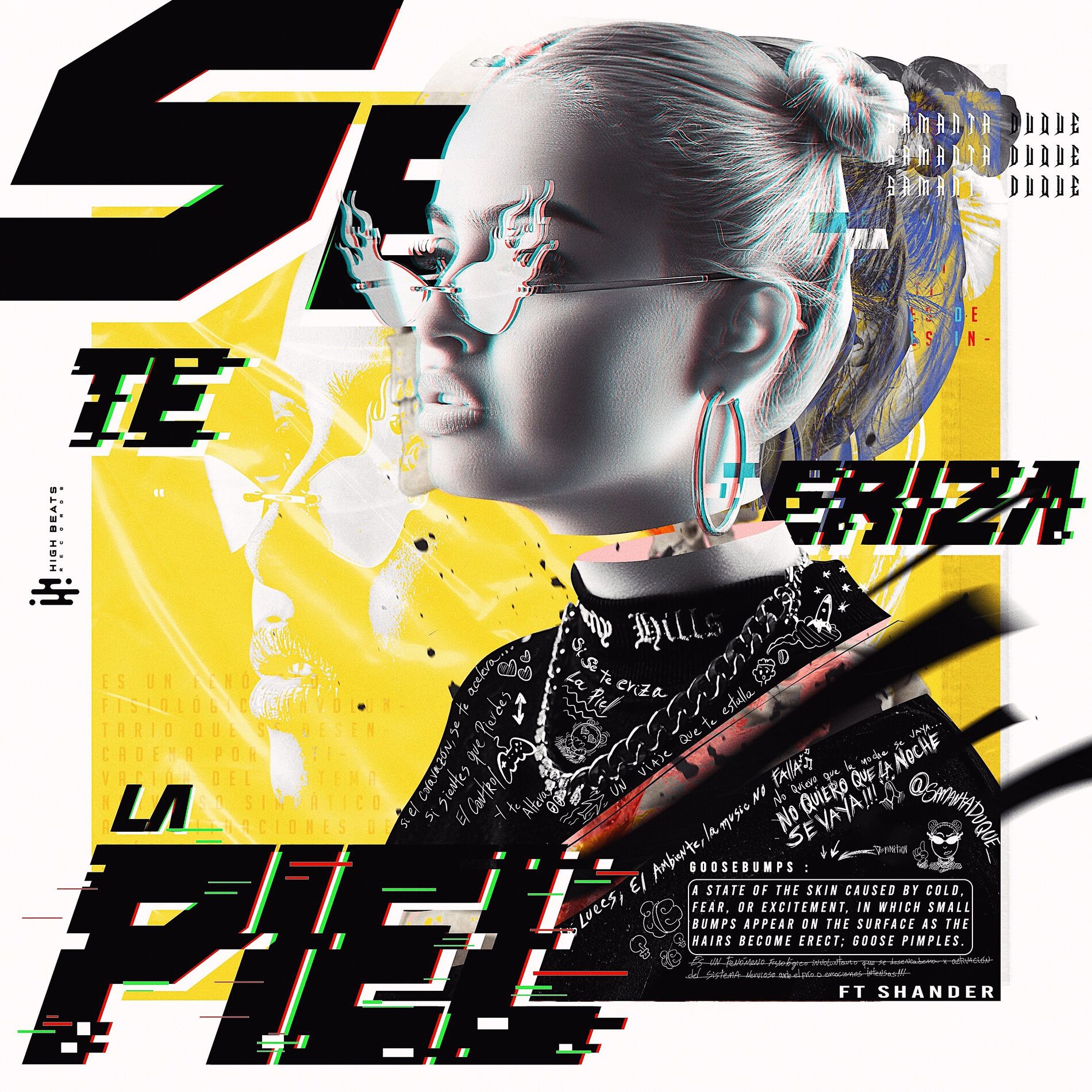 Album cover of Se Te Eriza La Piel (feat. Shander)