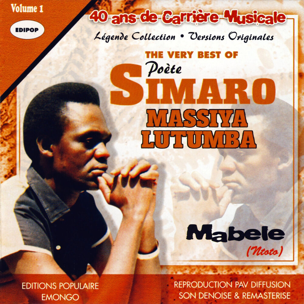 Picture of The Very Best of Poète Simaro Massiya Lutumba, Vol 1: Mabele (Ntoto)