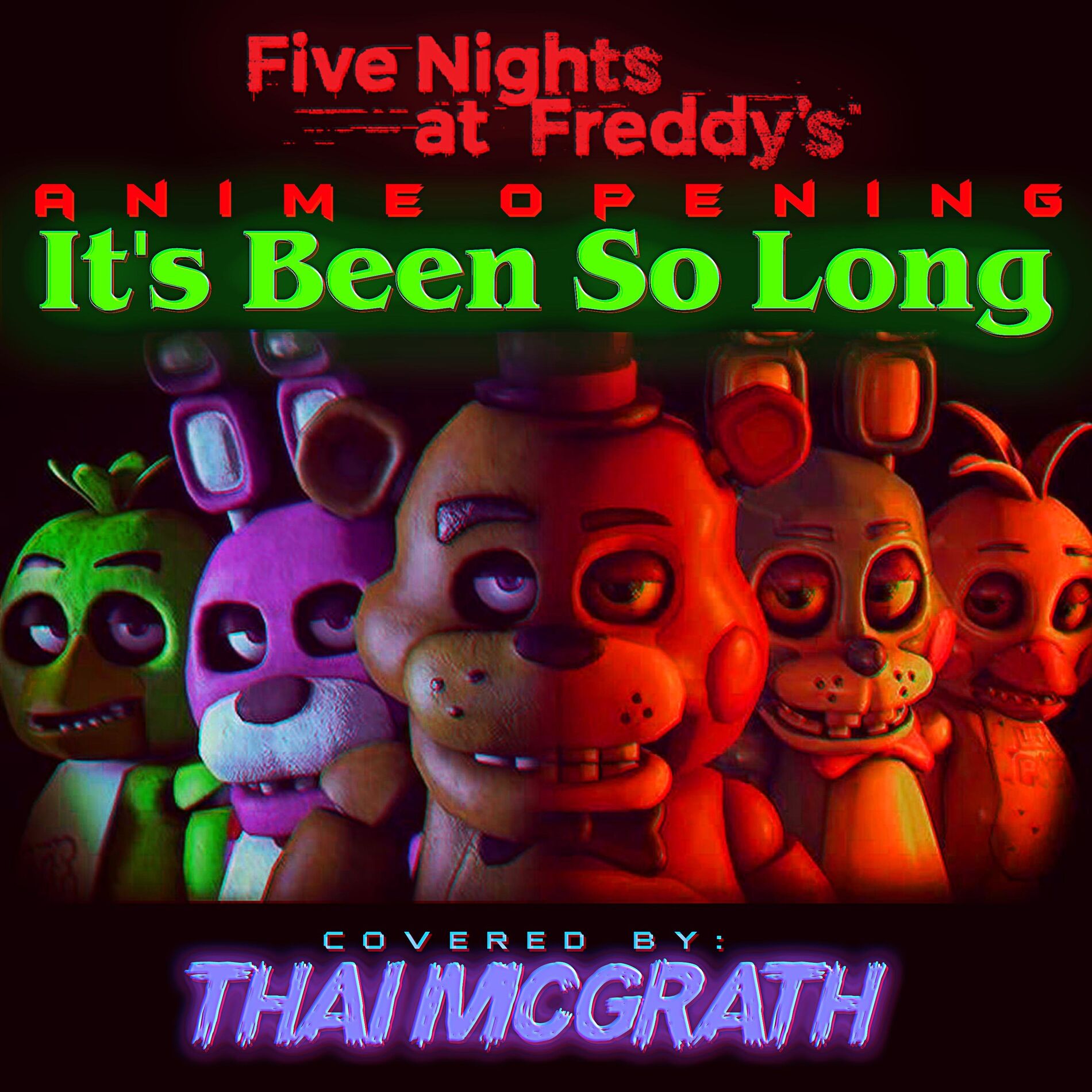 Album cover of Five Nights at Freddy's Anime OP 2 (It's Been So Long)