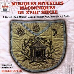 Cover of Musiques rituelles maçonniques du 18ème siècle