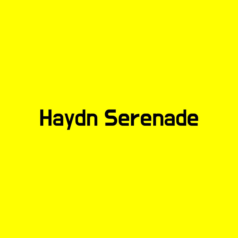 Serenade Haydn cover art