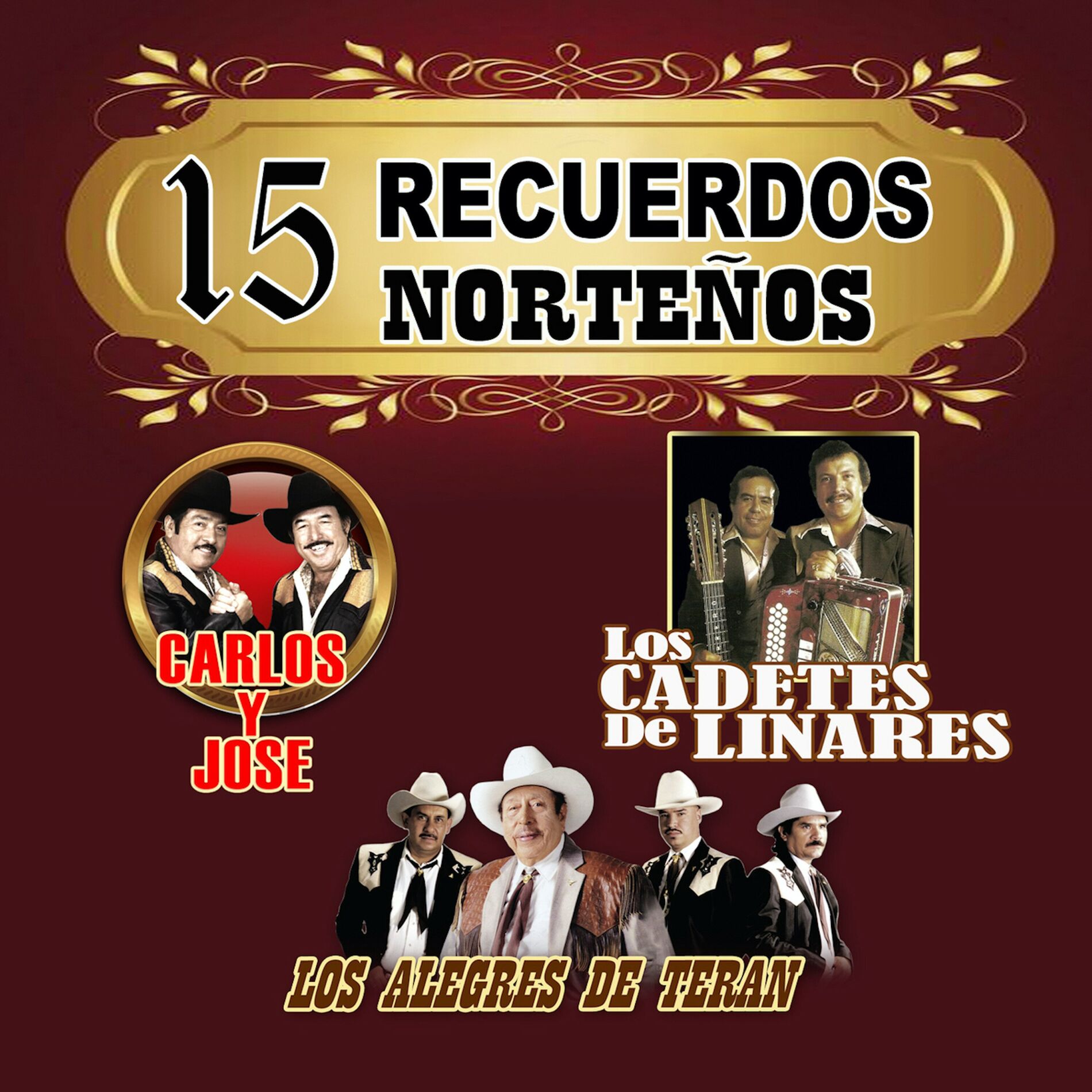 Album cover of 15 Recuerdos Norteños
