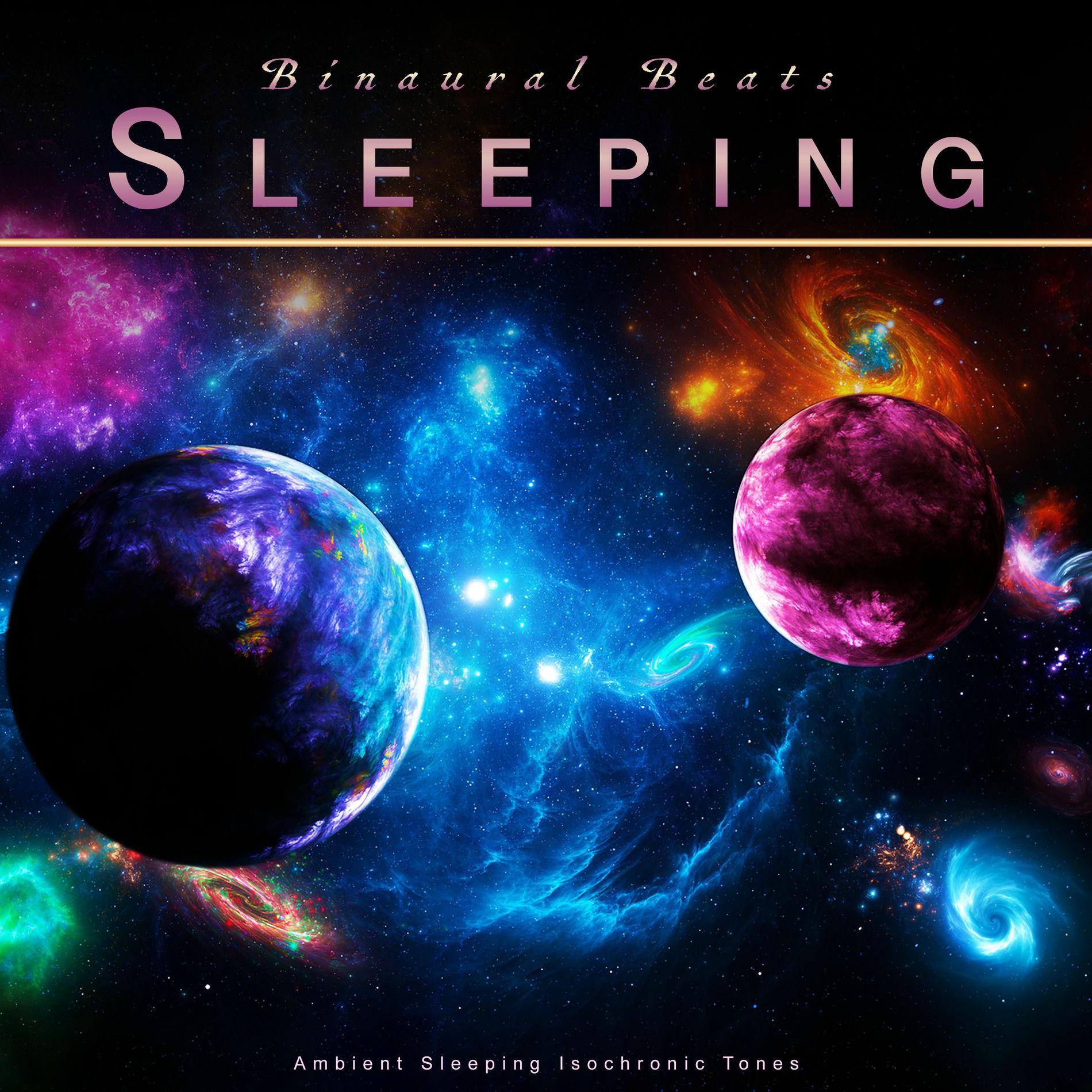 Album cover of Binaural Beats Sleeping: Ambient Sleeping Isochronic Tones