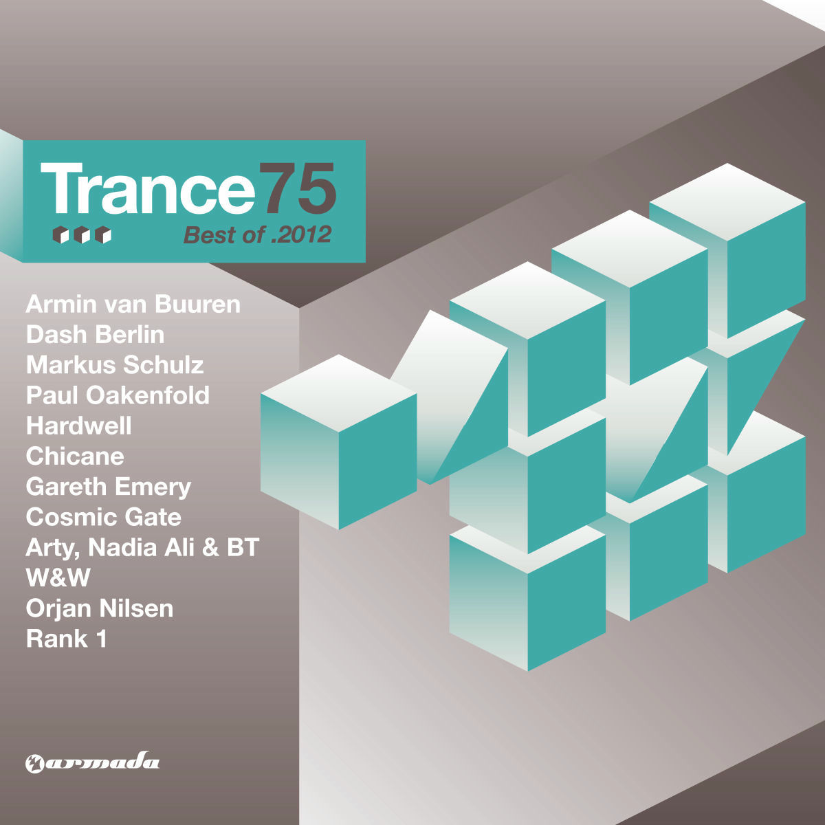 Album cover of Trance 75 - Best Of 2012 (Unmixed Edits)
