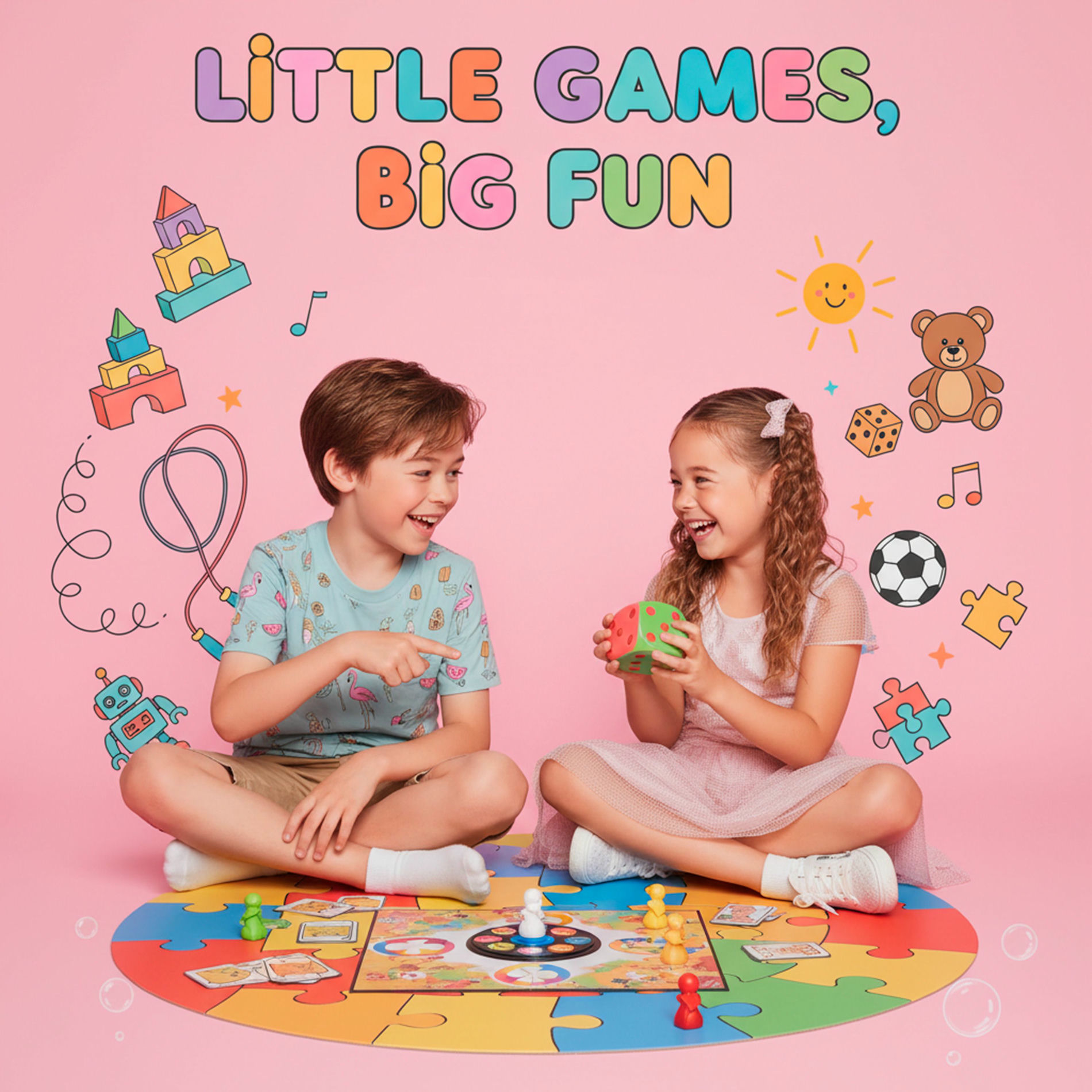 Album cover of Little Games, Big Fun