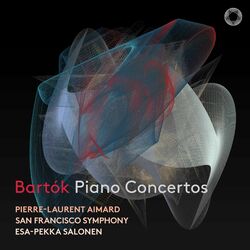 Cover of Bartók: Piano Concertos