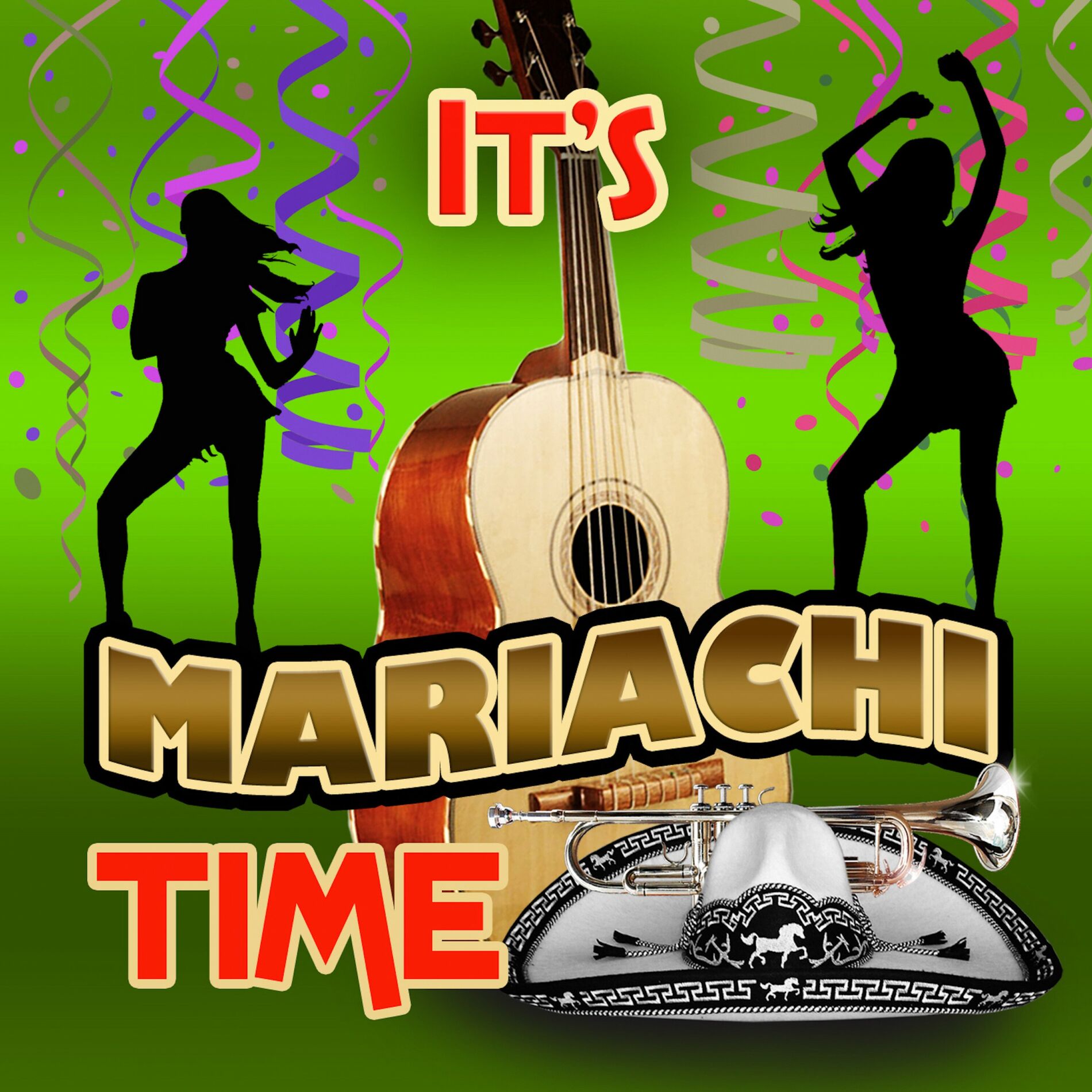 Album cover of it's Mariachi Time