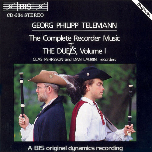 Telemann: Complete Recorder Music - The Duets, Vol. I