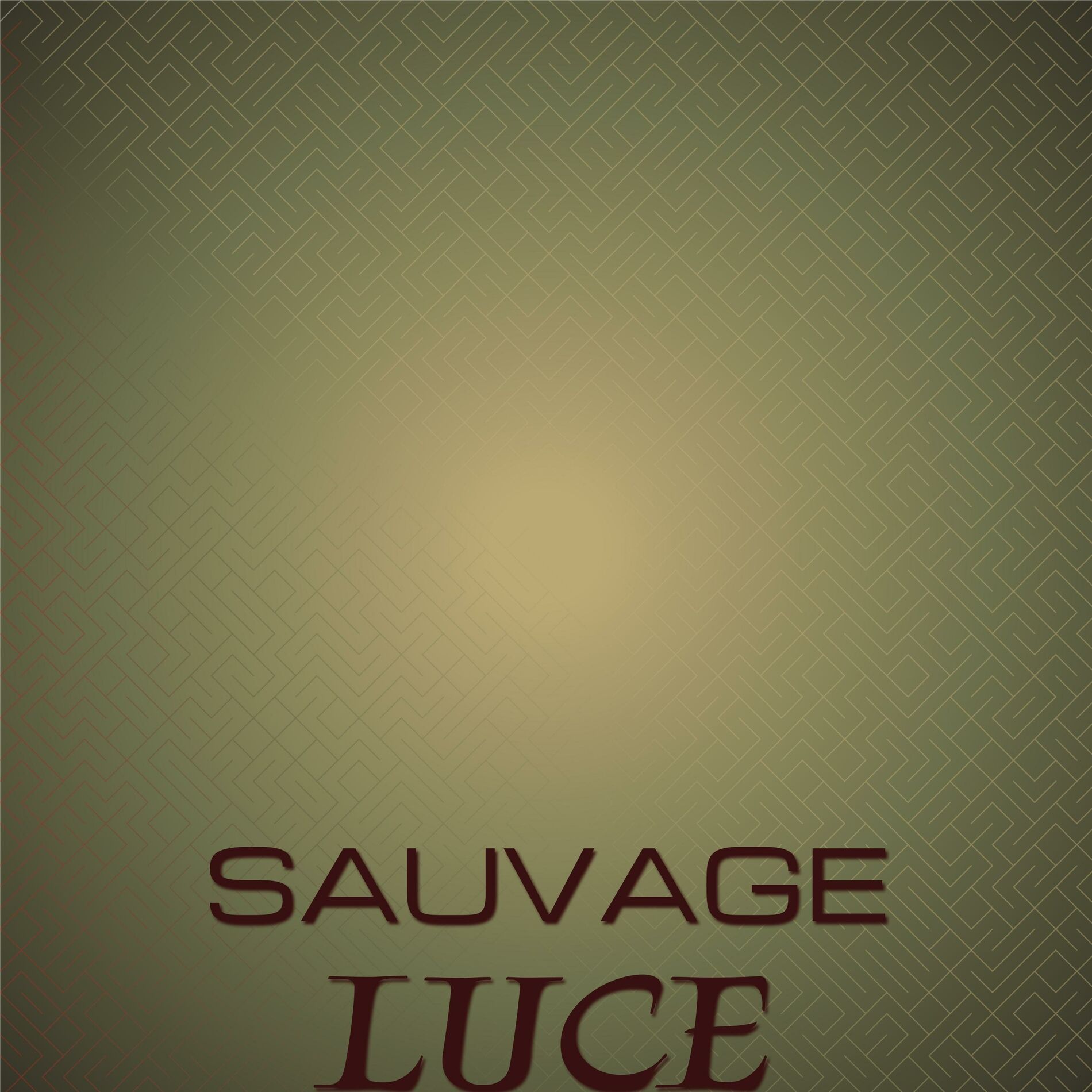 Album cover of Sauvage Luce