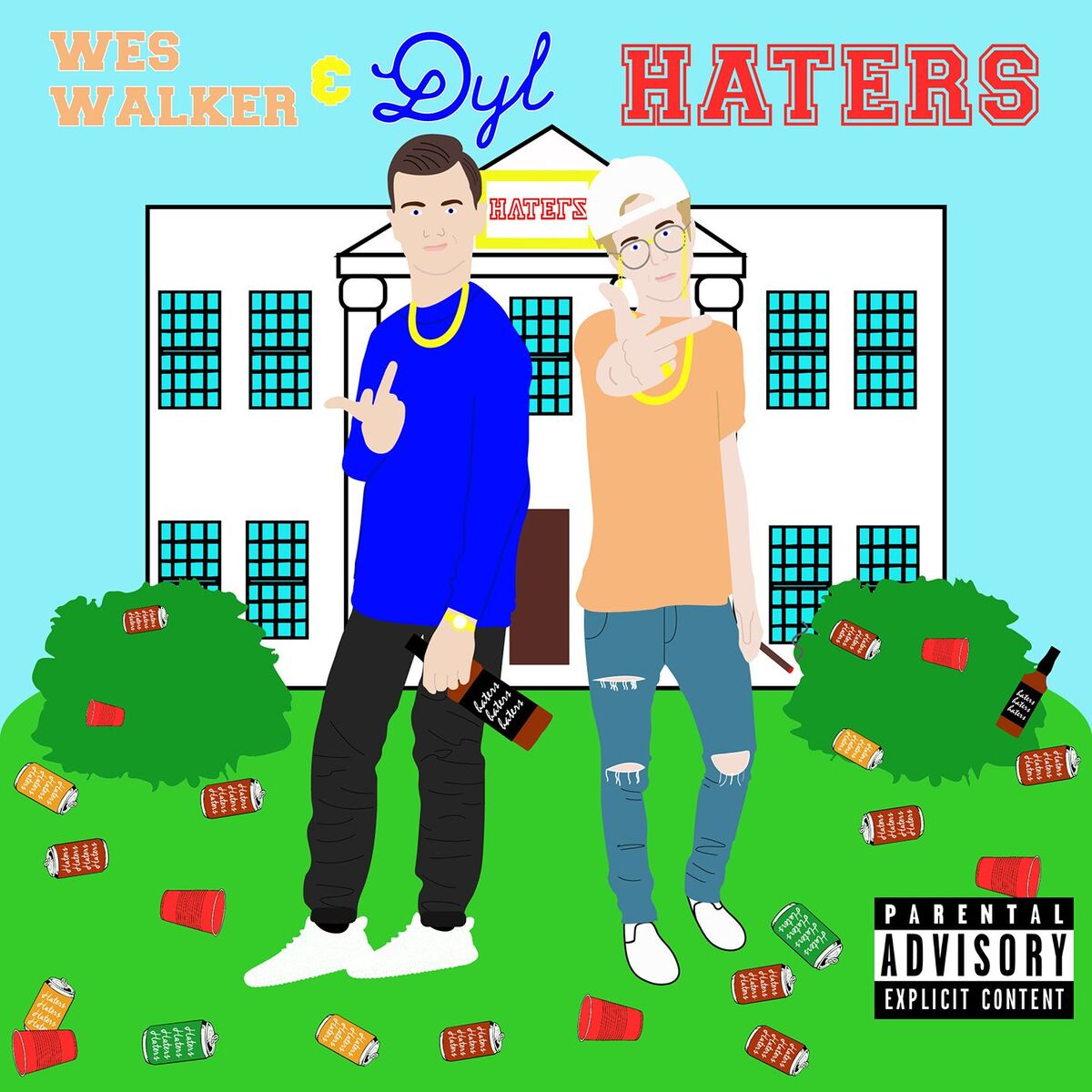 Album cover of HATERS