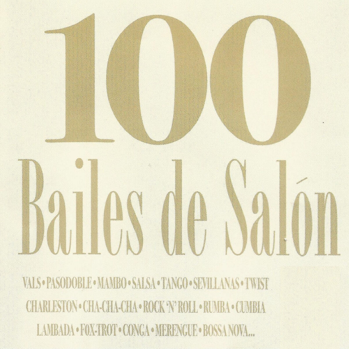 Album cover of 100 Bailes de Salón