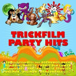 Cover of Trickfilm Party Hits - 20 Zeichentrickfilm Hits Volume 1