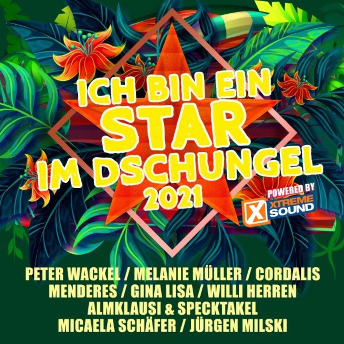 Album cover of Ich bin ein Star Im Dschungel 2021 powered by Xtreme Sound