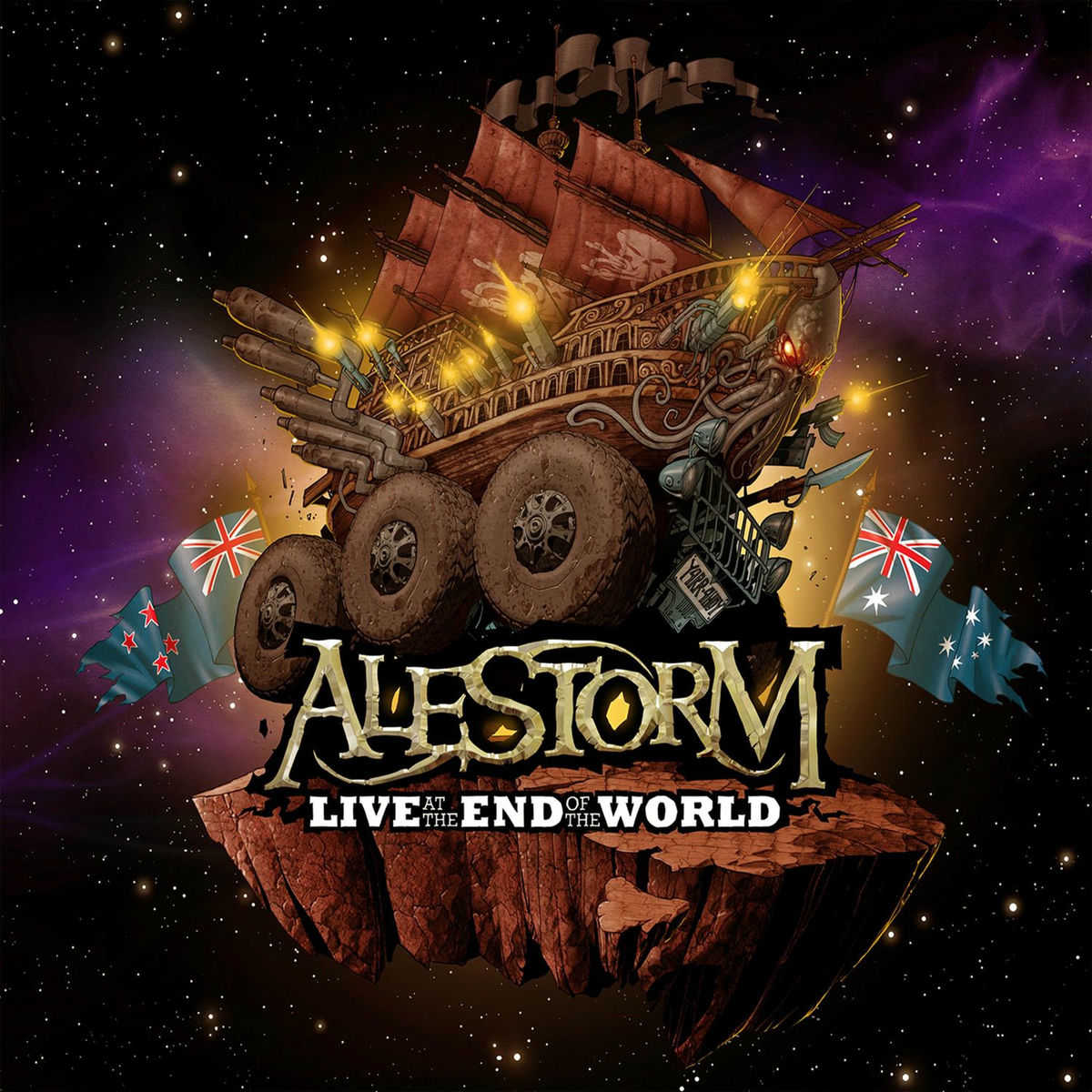 Album cover of Live at the End of the World